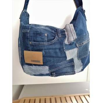 Jeans Bag Hobo Bag Denim Handbag
