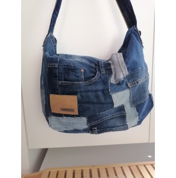 Jeans Bag Hobo Bag Denim Handbag