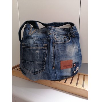 Jeans Bag Recycle Denim Handbag