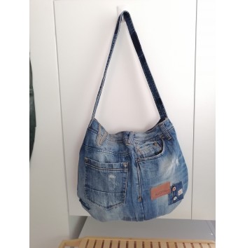 Jeans Bag Recycle Denim Handbag