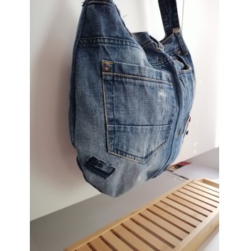 Jeans Bag Recycle Denim Handbag
