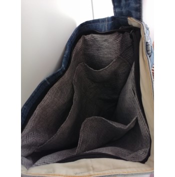 Jeans Bag Recycle Denim Handbag