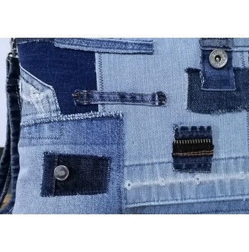 Jeans Clutch Bag Denim Handbag
