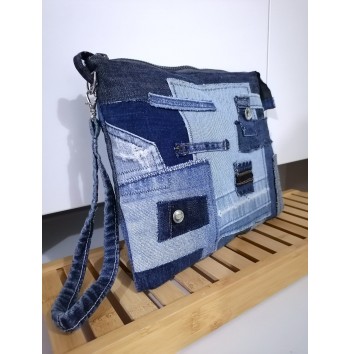 Jeans Clutch Bag Denim Handbag