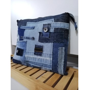 Jeans Clutch Bag Denim Handbag