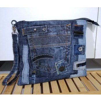 Denim Pouch Jeans Tablet Bag