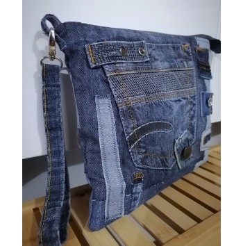 Denim Pouch Jeans Tablet Bag