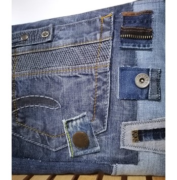 Denim Pouch Jeans Tablet Bag