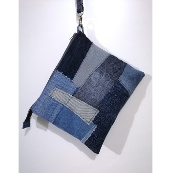 Denim Pouch Jeans Tablet Bag