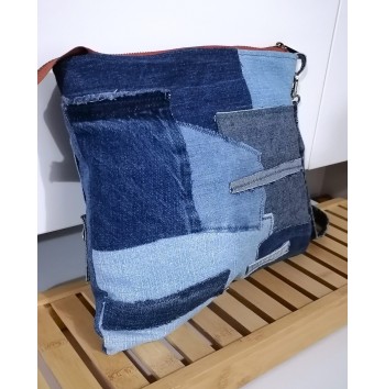 Denim Clutch Jeans Bag