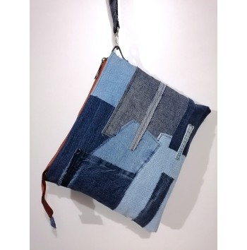 Denim Clutch Jeans Bag
