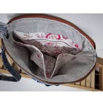 Denim Clutch Jeans Bag