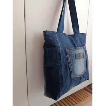 Denim Boho Bags Market Shoulder Jeans Bag