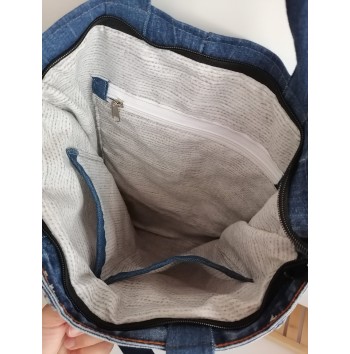 Denim Boho Bags Market Shoulder Jeans Bag